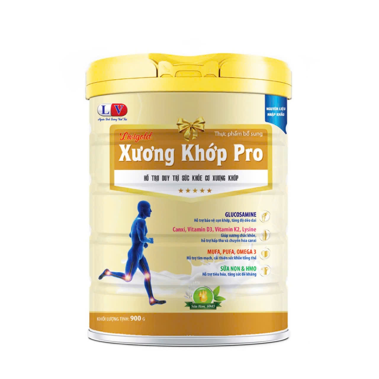 Sữa Livigold Xương khớp PRO 900gr