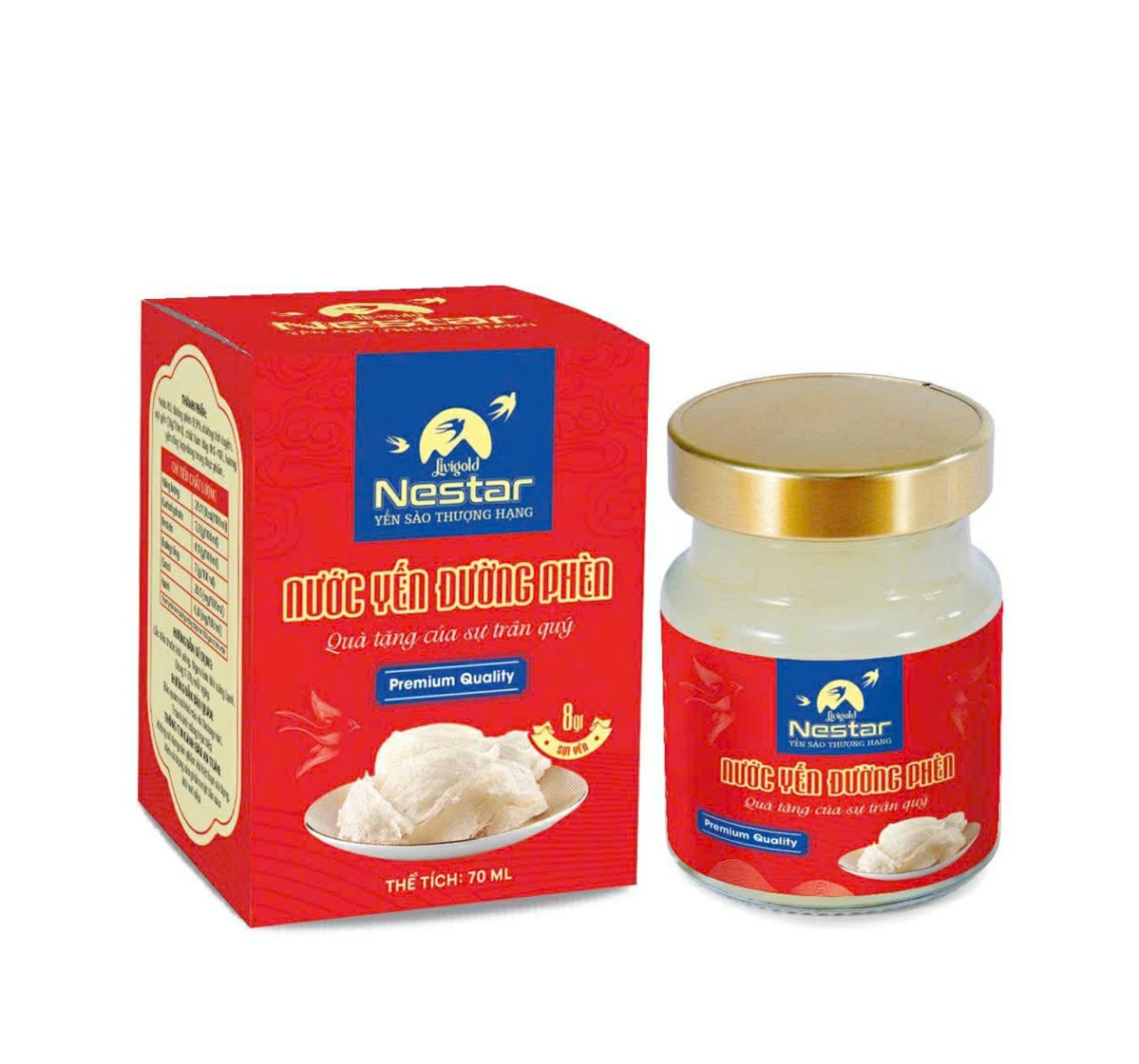 Tổ Yến chưng đường phèn (1 hũ)