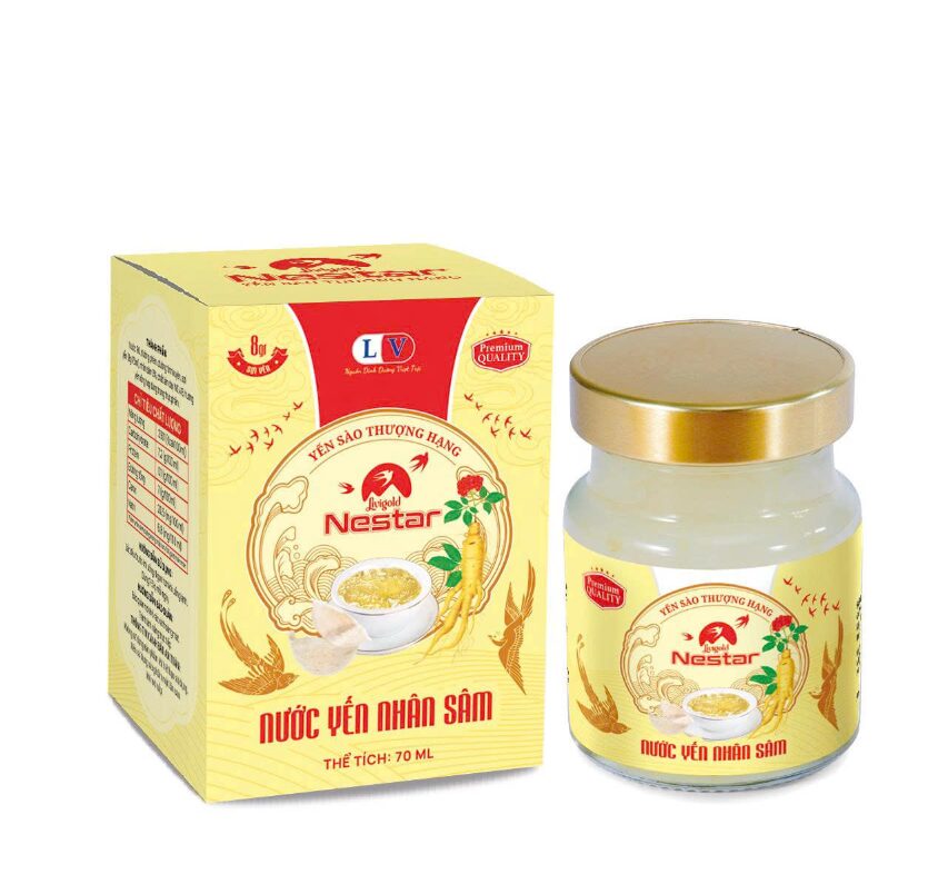 Tổ yến chưng nhân sâm (1 hũ)